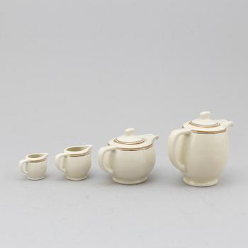 KAFFESERVIS, Karlskrona porslin, 28 delar, troligen 1930/40-tal.