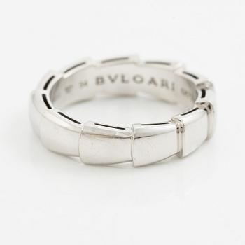 Bulgari, ring, "Serpenti viper band ring" 18K white gold.