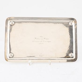 A Swedish SilverTray, mark of K Anderson, Stockholm 1917.