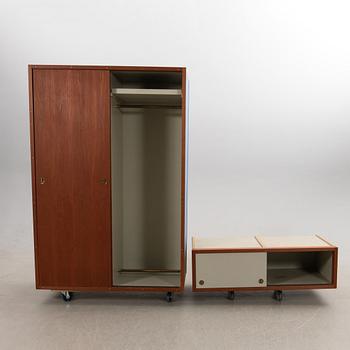 Børge Mogensen, & Grethe Meyer, skåp/garderob, ”Boligens Byggeskabe”, Danmark, 1960-tal.