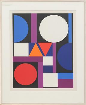 AUGUSTE HERBIN, colour serigraphe, stampsigned and numbered 11/150.