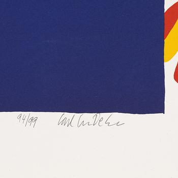 Carl Johan De Geer, "Skända flaggan".