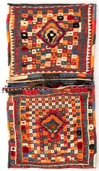 Saddle bag Kashgai Khorjin old 86x46 cm.