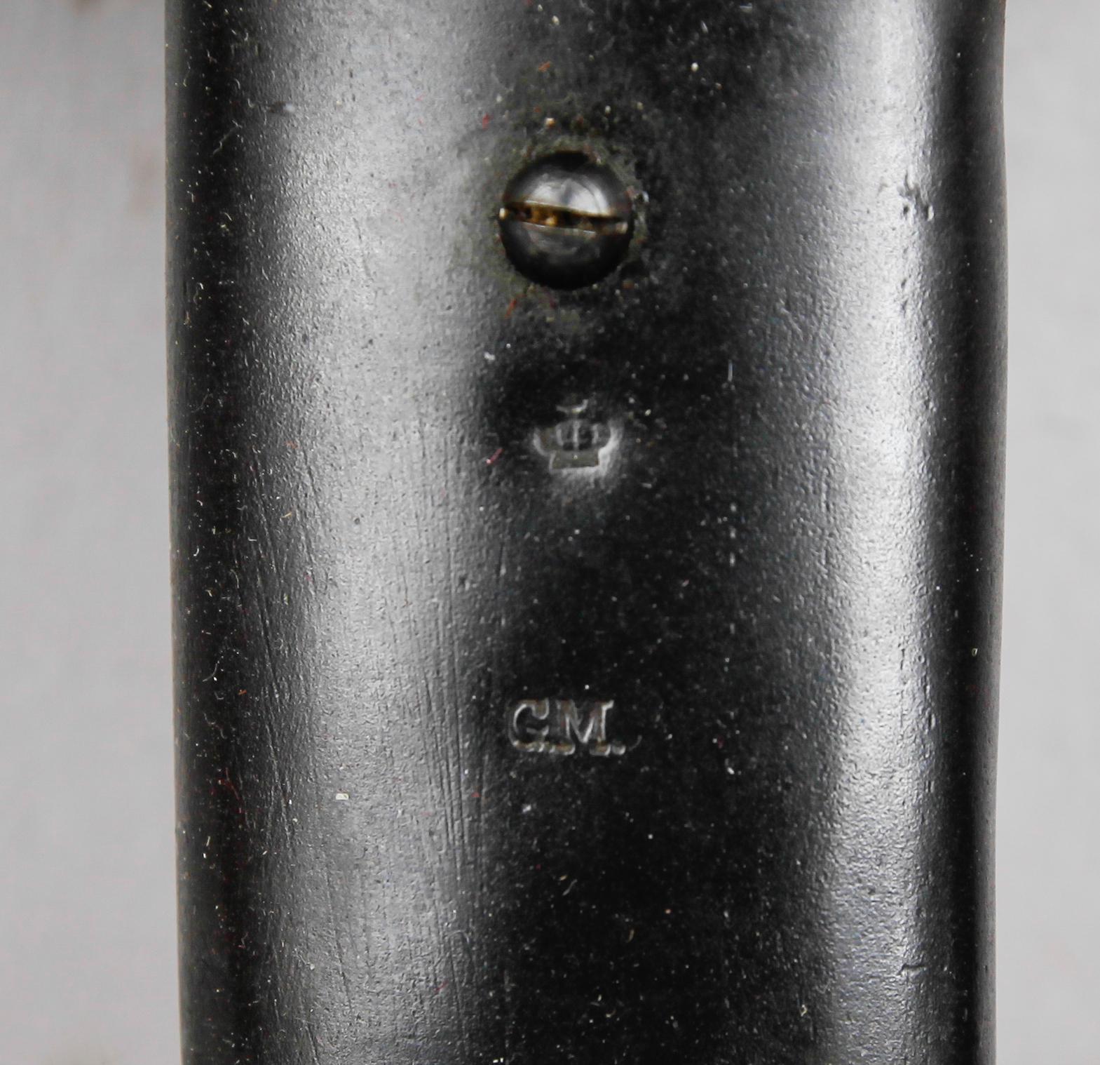 PALLASCH, m/1893, för kavalleriet.