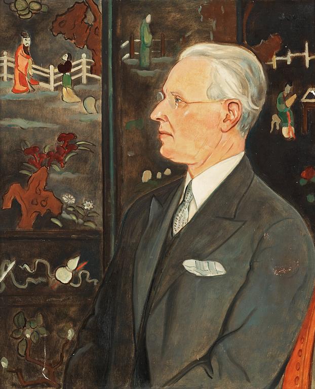 Einar Jolin, Porträtt av professor Sixten Strömbom.