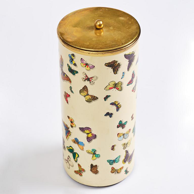 Piero Fornasetti, paraplyställ med lock, Milano, Italien.