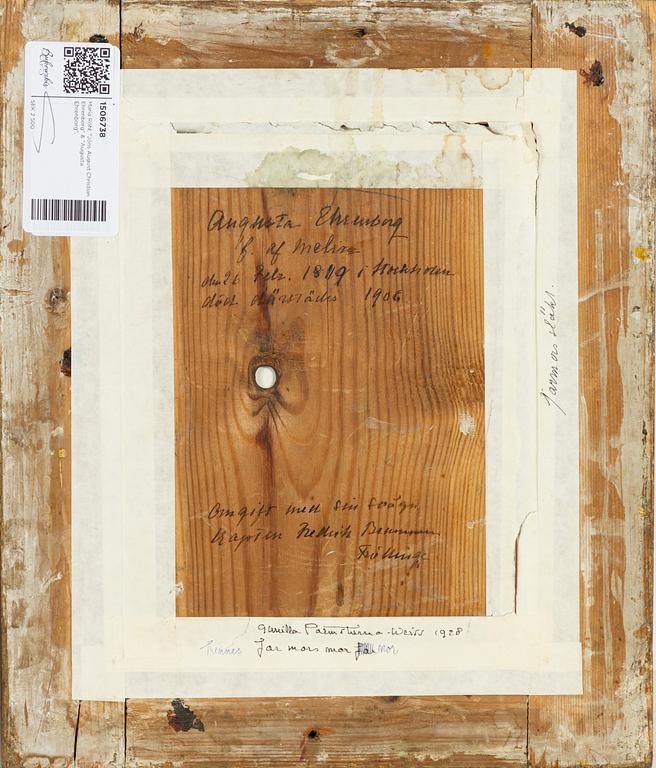 Maria Röhl, "Jöns August Christian Ehrenborg" & "Augusta Ehrenborg".