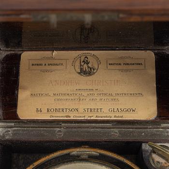 Skeppskronometer, David Keys, London, England, omkring år 1900.