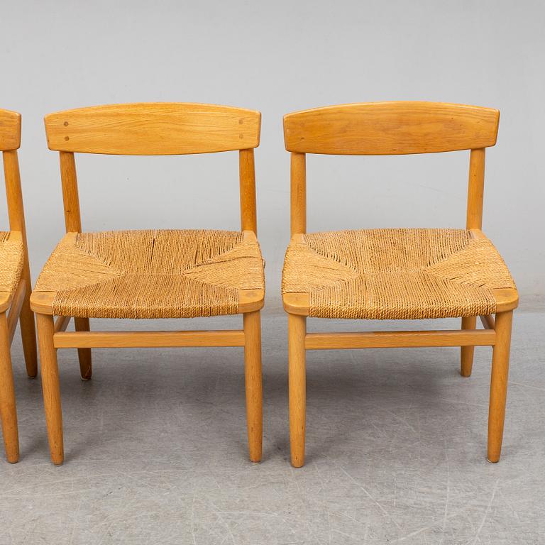 a set of four 'Öresund' chairs by Børge Mogensen for Firma Karl Andersson.