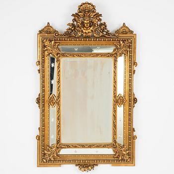 Spegel, barockstil, omkring år 1900.