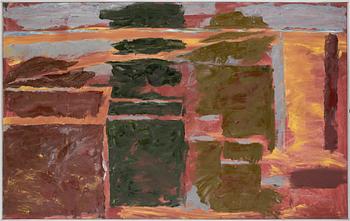 LARIS STRUNKE, olja på duk. Sign.