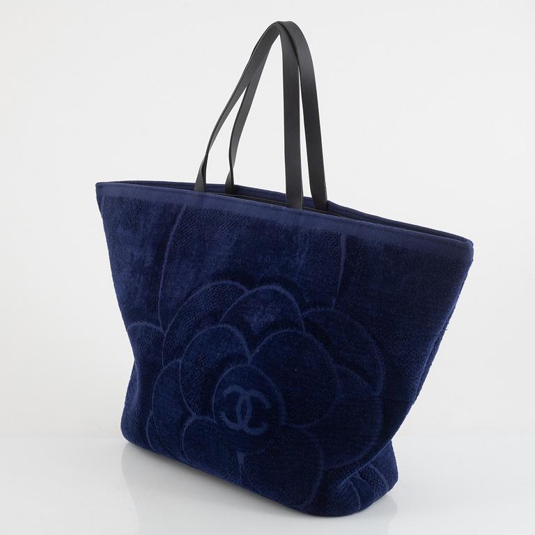 Chanel, bag, "Terry Camelia Beach Tote".