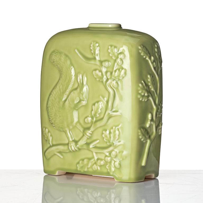 Mats Theselius, an 'Ekorr-djävulen/ Wiewiór Diabel' ceramic vase, Agador, Poland 1991.