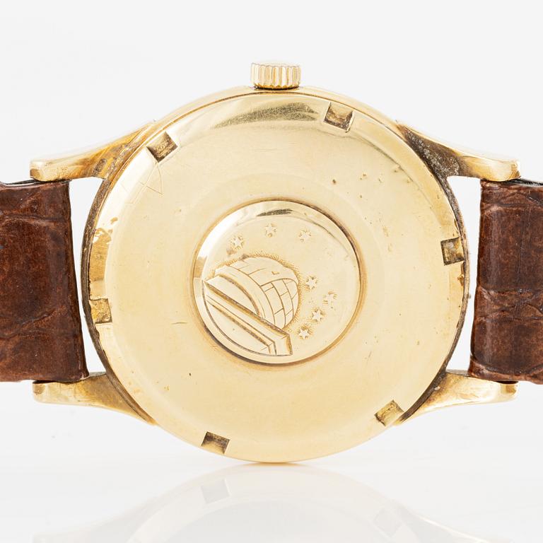 Omega, Constellation, "Pie-pan", armbandsur, 34,5 mm.