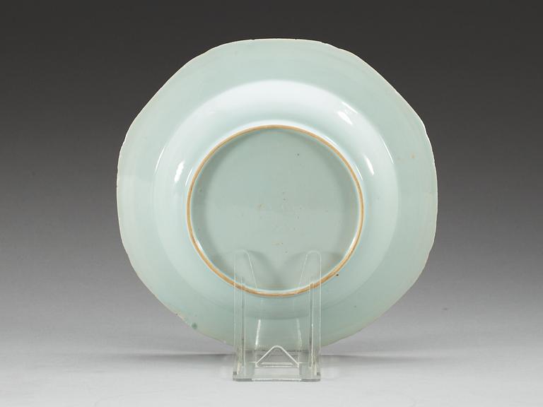 A set of 12 famille rose soup dishes, Qing dynasty, Qianlong (1736-95).