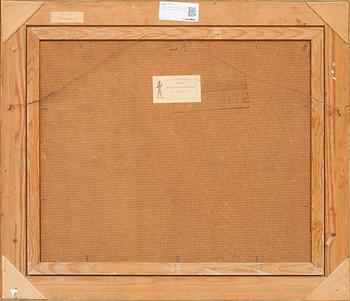 EVERT FÄRHM, olja på pannå, signerad och daterad -47.