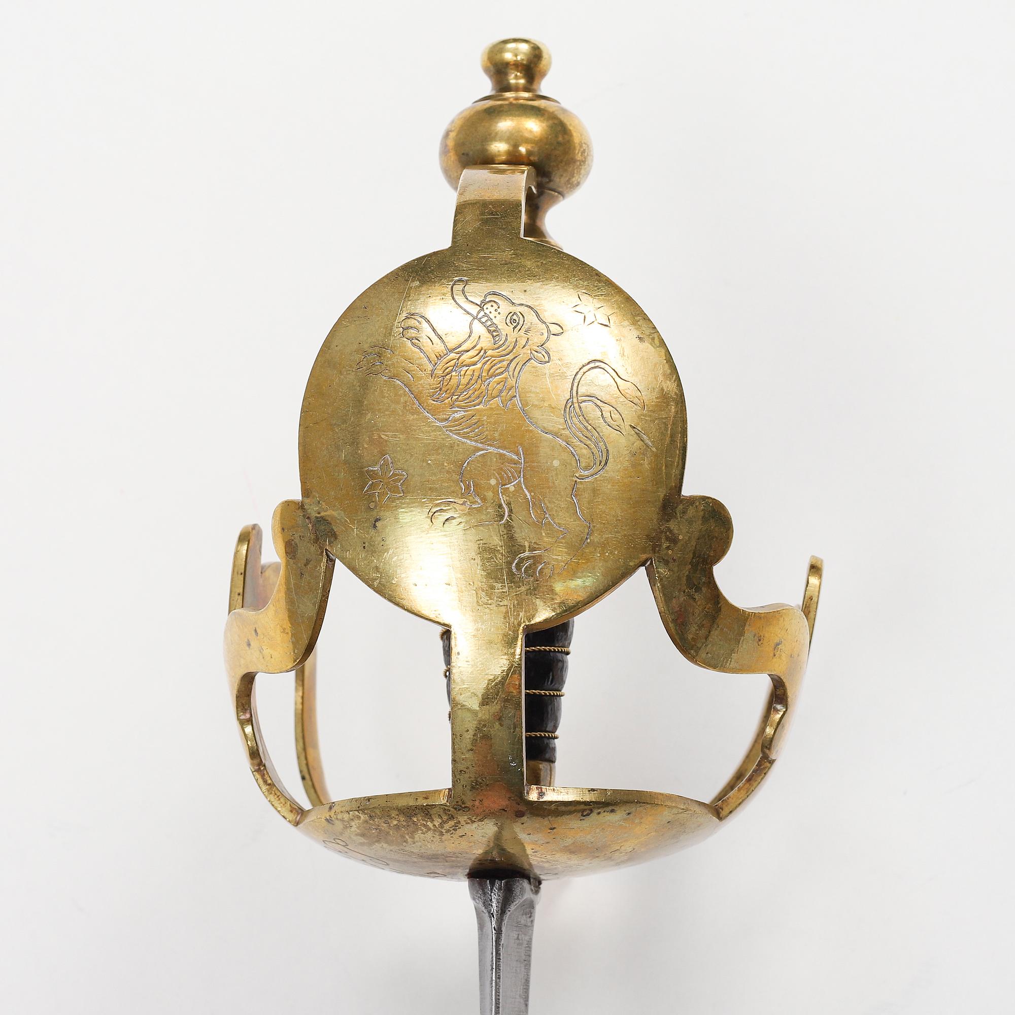 PALLASCH, svensk, m/1778 för Västgöta kvalleriregemente.