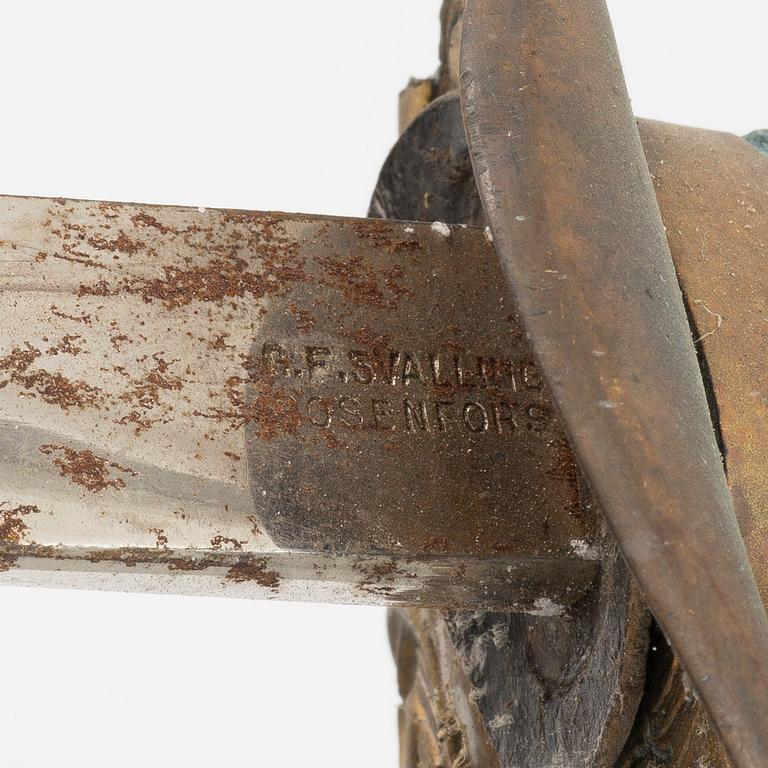 Two Swedish sabres 19th century.