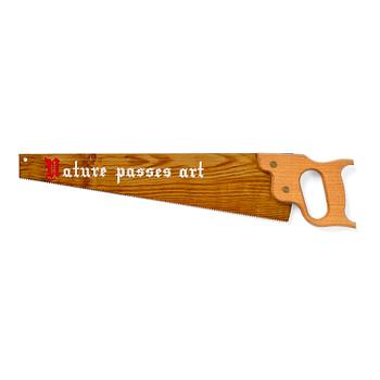 392. Wim Delvoye, "Nature passes art".