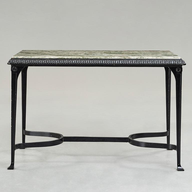 Folke Bensow, a cast iron table "Trädgårdsmöbeln Näfverqvarns n:r 10" by Näfveqvarns Bruk.