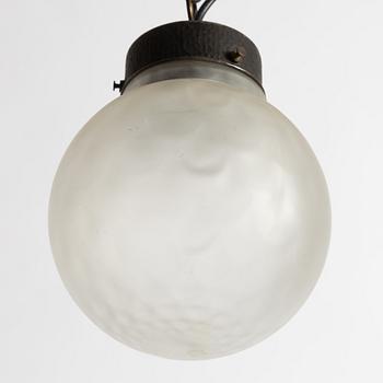 Arvid Böhlmarks Lampfabrik, a ceiling lamp model "5267", Stockholm, 1910s.