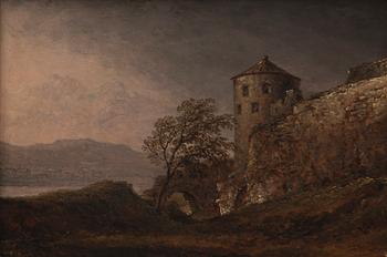 Carl Johan Fahlcrantz, Inscribed, a pair, Landscape motifs.