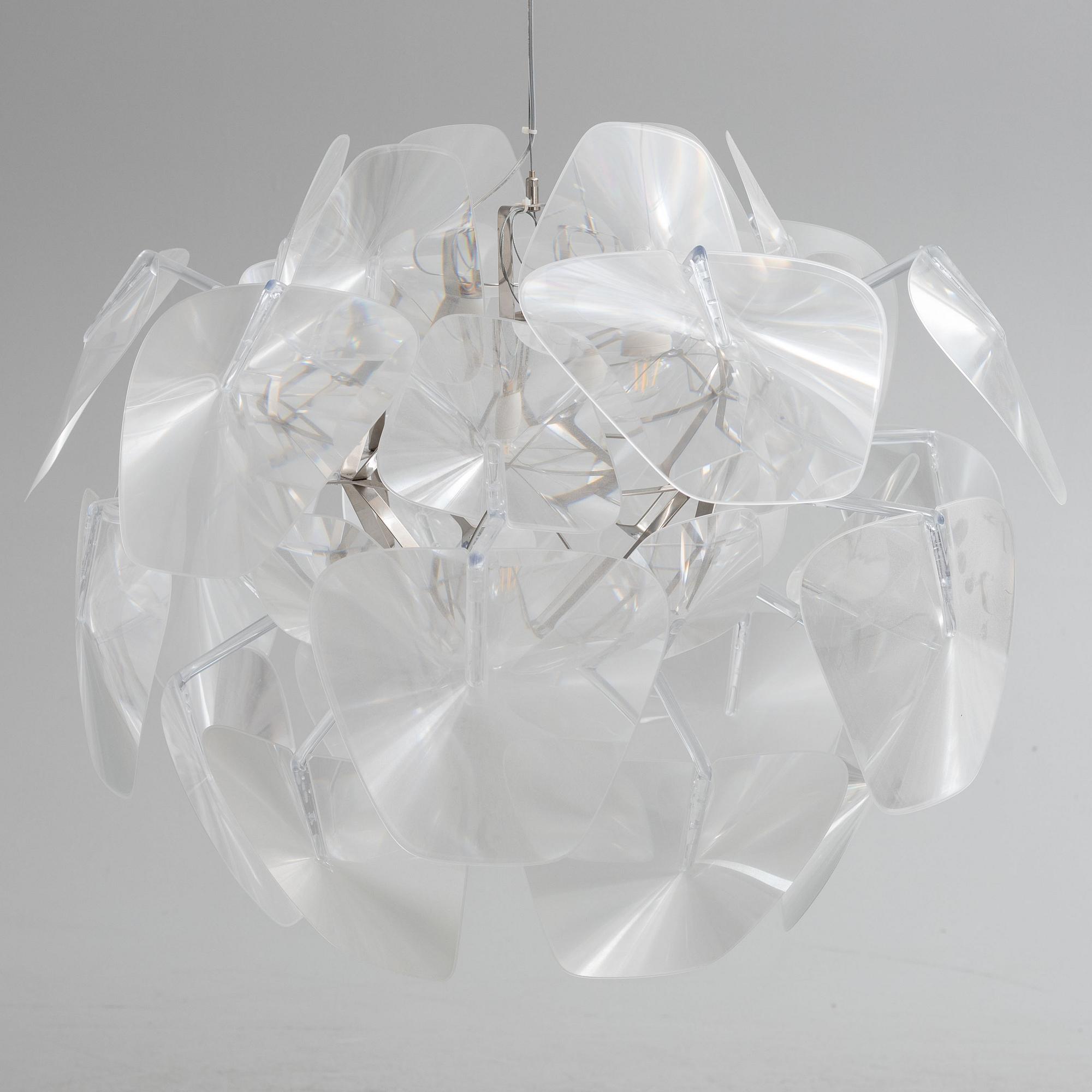 Francisco Gomez & Paolo Rizzatto, taklampa, "Hope", Luceplan, Italien.