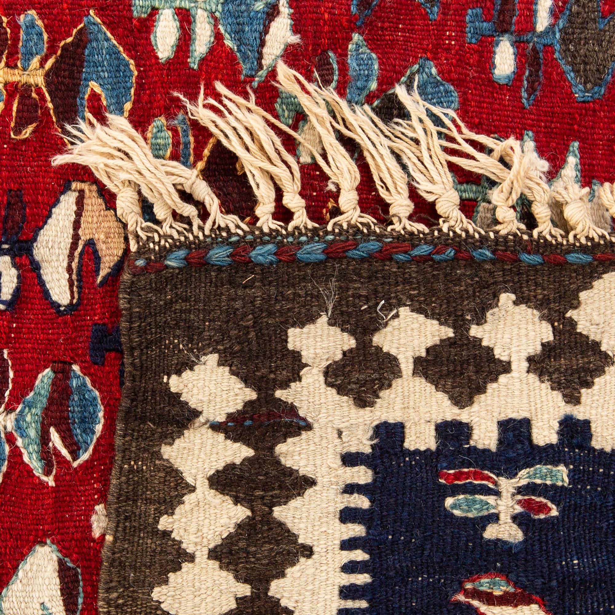 A semiantique kilim ca 353 x 128 cm.