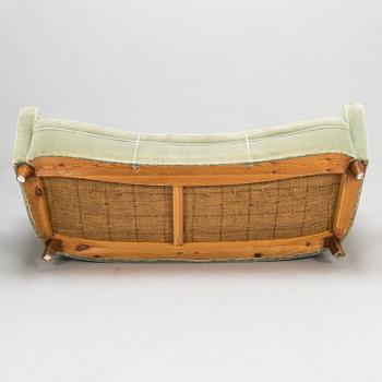 A mid-20th century sofa.