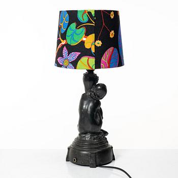 Axel Gute, bordslampa, Herman Bergman.