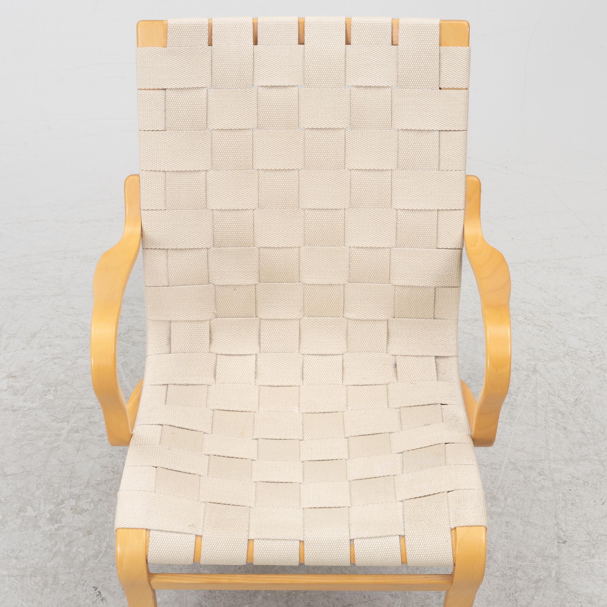 Bruno Mathsson, Armchair, "Eva", Bruno Mathsson International, Värnamo year 2000.