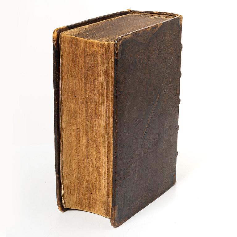 A Swedish law book from 1666 with the rare Björkö map.