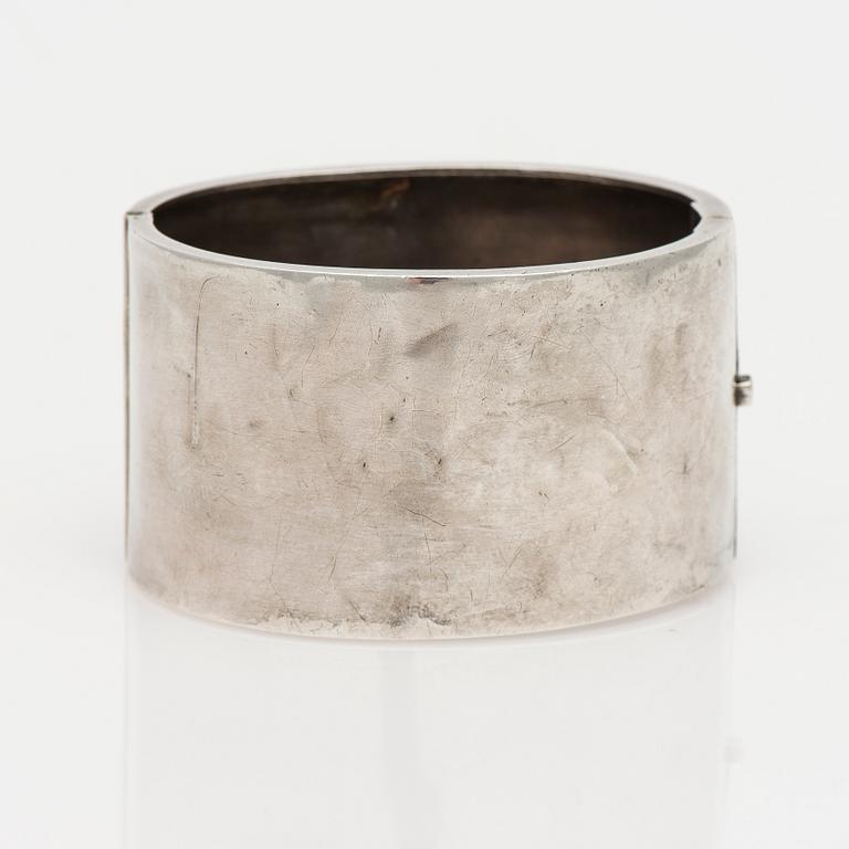 ARMBAND, silver. T & Co, Birmingham.