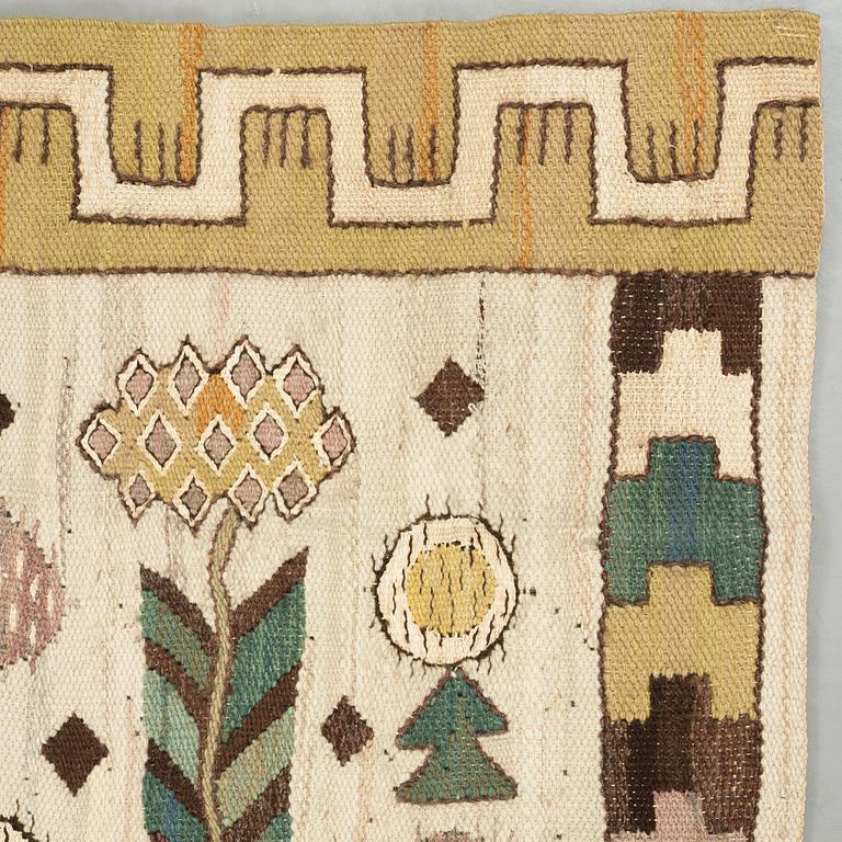 Märta Måås-Fjetterström, A DRAPE, "Taraxacum", tapestry weave, ca 250 x 158 cm, signed AB MMF.