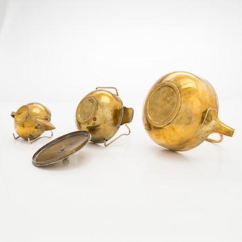 Jan Eisenlöffel, väitetty, teeastiasto, 6 osaa, Wien vuoden 1902 jälkeen.