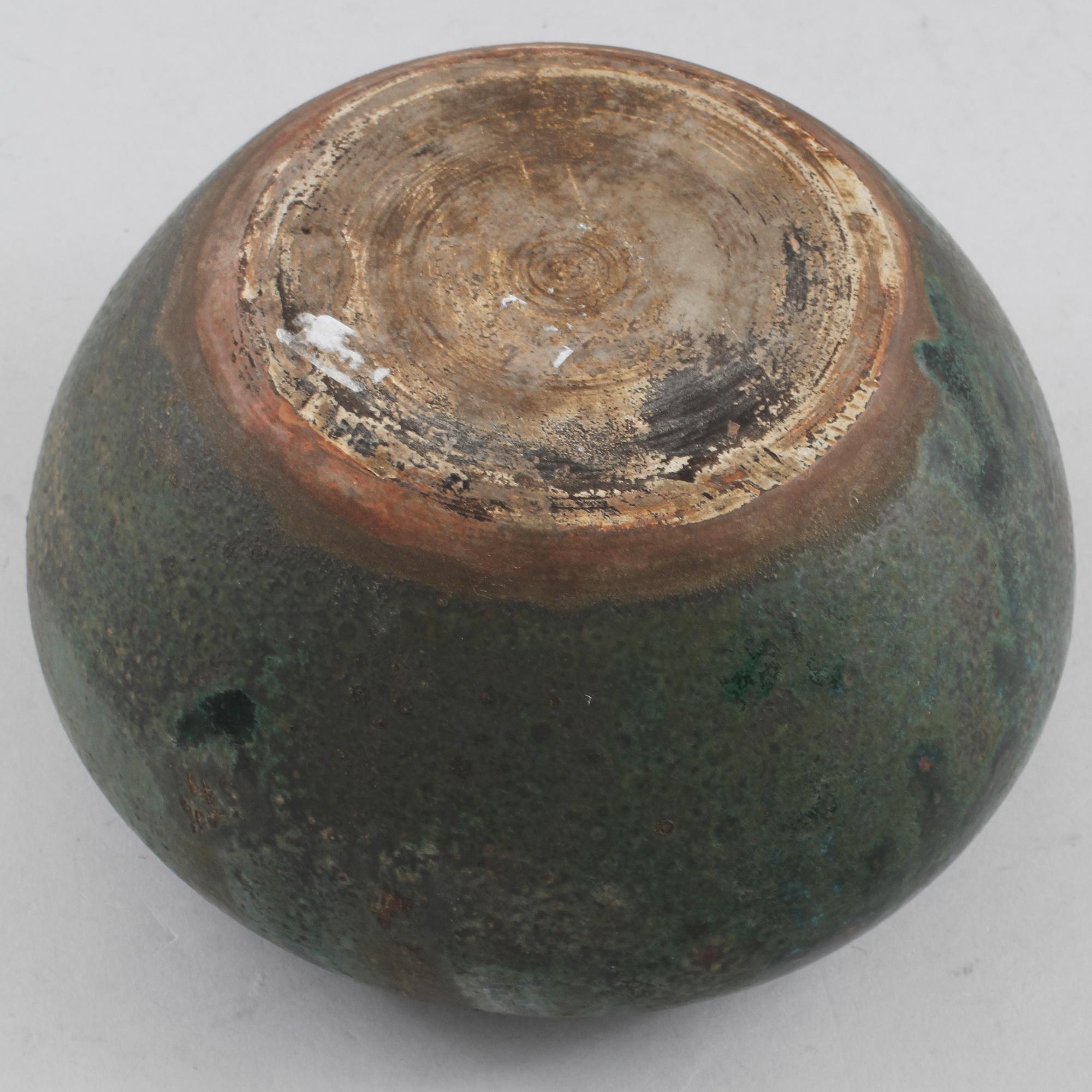 TIGGARSKÅL, keramik, Kina, troligen 1600/1700-tal.