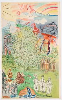 Raoul Dufy After, Portfolio "La Feé Electricité" (10).