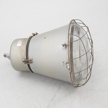 An industrial lamp, Mesko, Poland, second half of the 20th century.