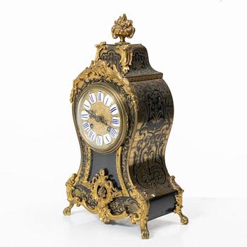 A rococo-style bracket clock, France, late 19th century.