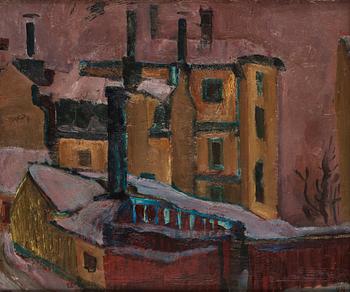 337. Vera Nilsson, "Svartensgatan from Fiskargatan".