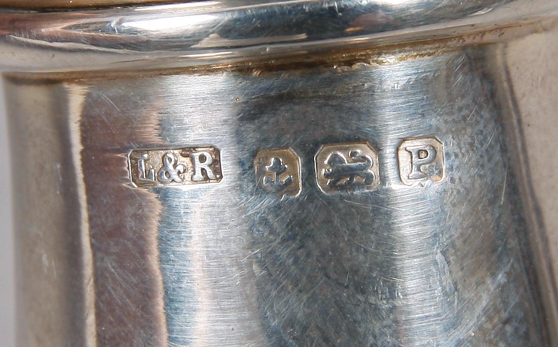 PARTI SILVER, 5 delar, bla London 1905.
