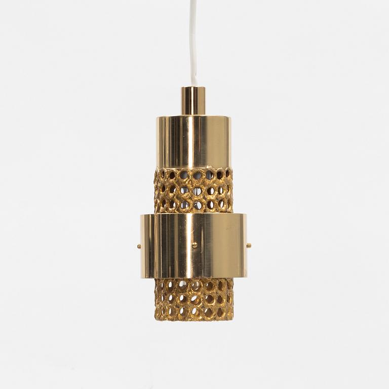 Pierre Forssell, a model 131 brass ceiling light, Skultuna, Sweden.