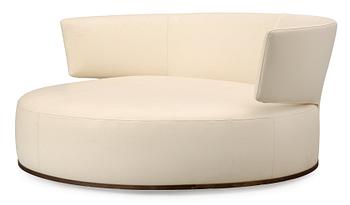 515. An Antonio white leather 'Amoenus' sofa by Maxalto, B& B Italia.