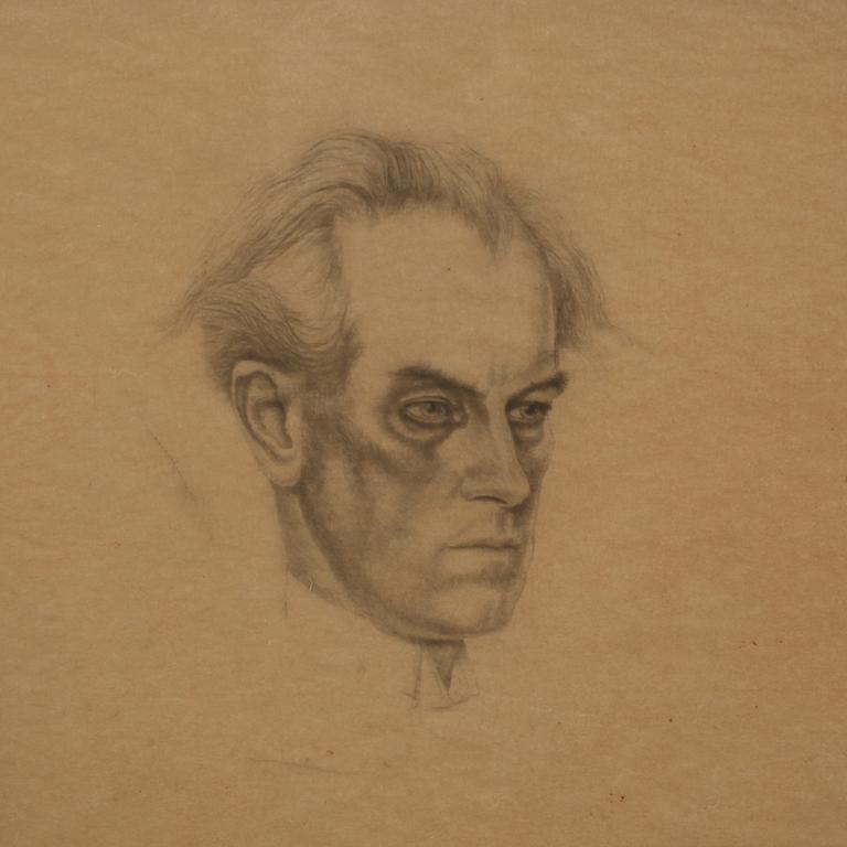 AXEL FRIDELL, etsning, signerad, daterad 1934 i plåten.