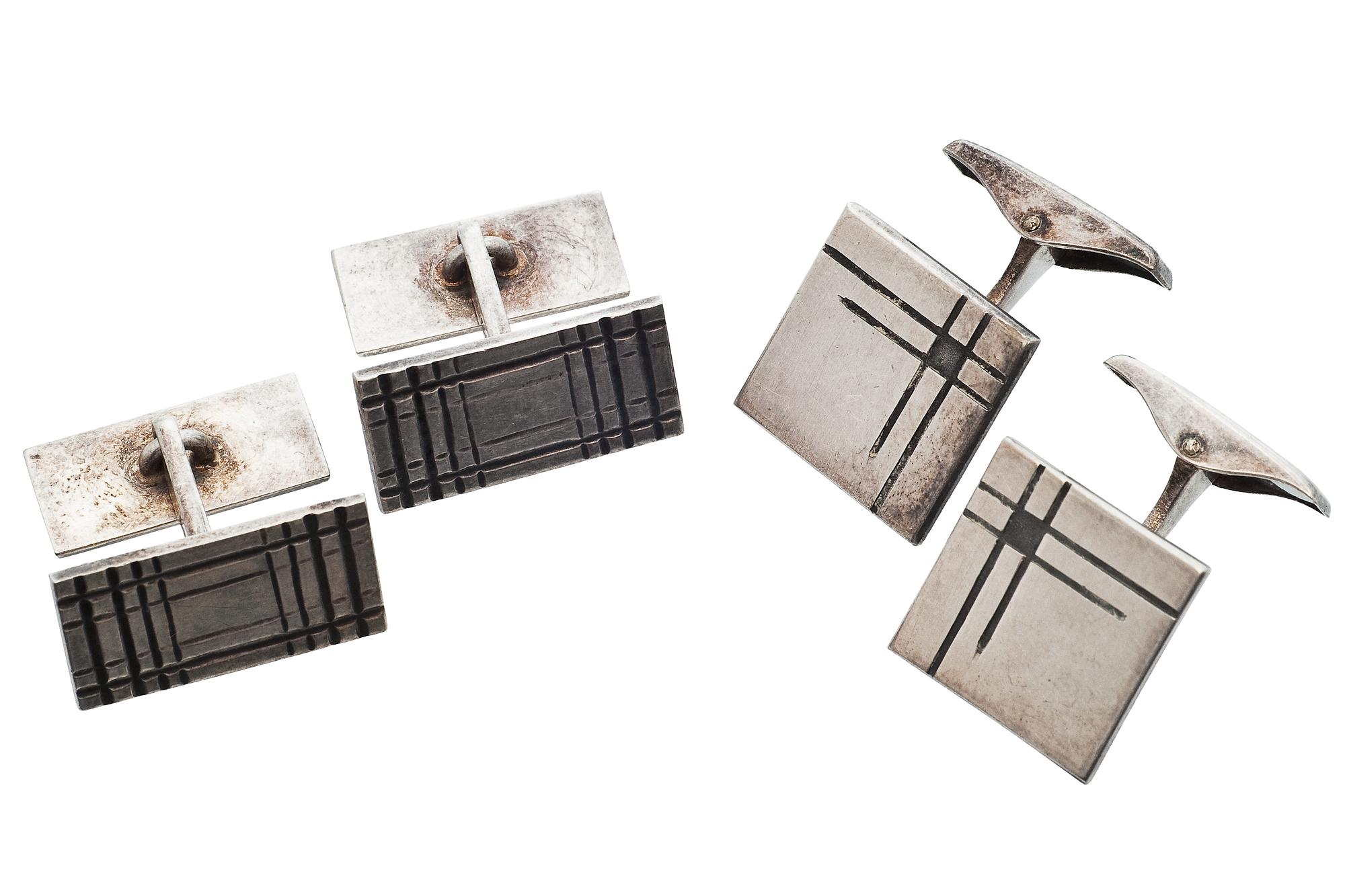 Elis Kauppi, 2 PAR MANSCHETTKNAPPAR.