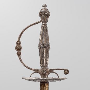 A smallsword, end of the 18th Century.