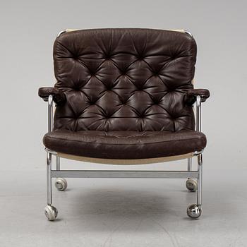 A 'Karin 73' easy chair by Bruno Mathsson for Dux.