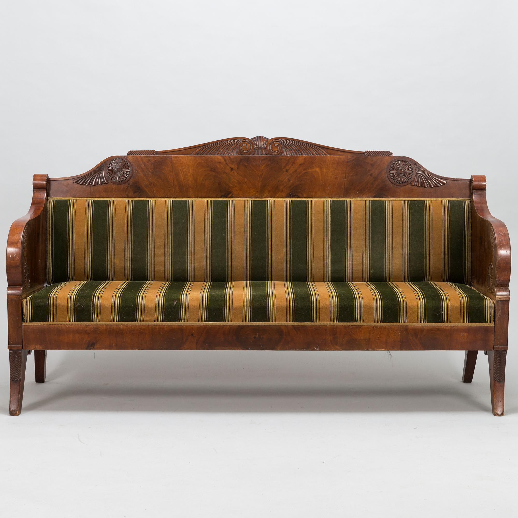 SOFFA, senempire Ryssland 1820-1840-tal.