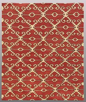 CARPET, Kilim, ca 226 x 182 cm.