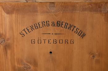 HERRBYRÅ, senempire, Stenberg & Bernson, Göteborg, 1800-talets andra hälft.